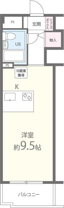 ホワイトプラザ 間取り図