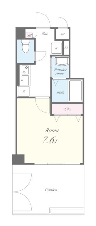 クアトロN 間取り図