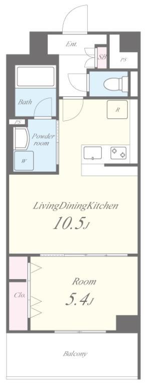 サン シエロ東今里 間取り図