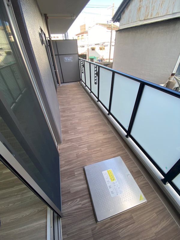 サン シエロ東今里 ベランダ