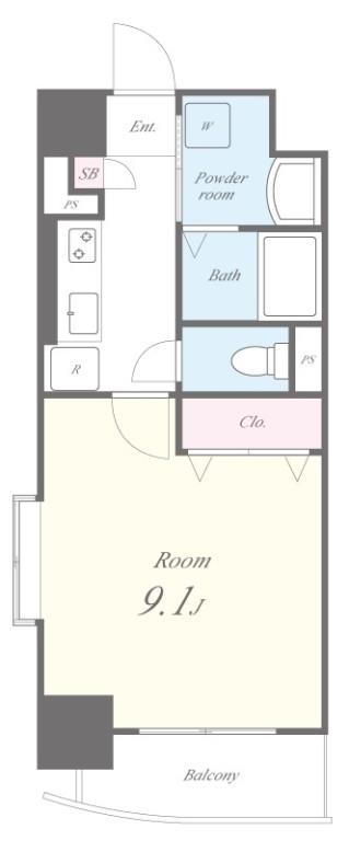 T&amp;rsquo;sマンション 間取り図