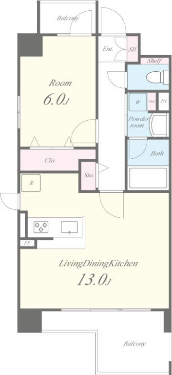 SKY HOPE 間取り図
