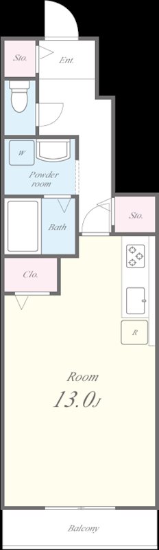 レジデンスユタカ 間取り図