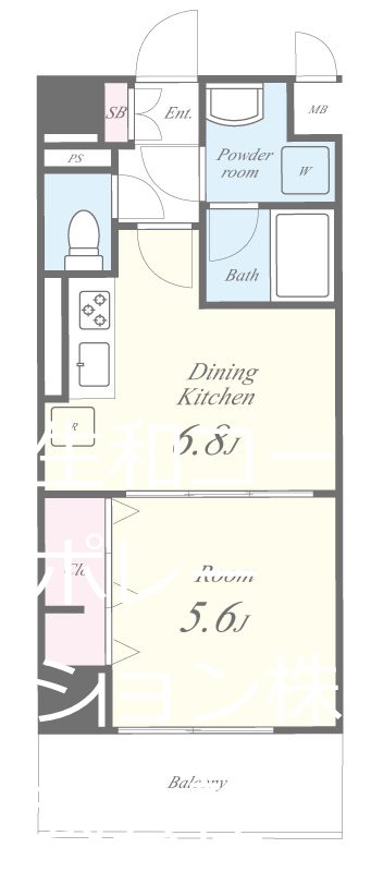 Ooya Harukas 間取り図