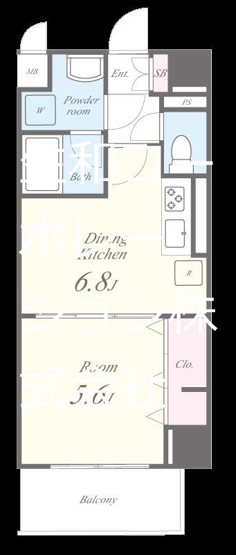 Ooya Harukas 間取り図