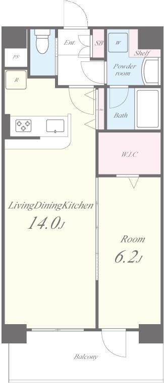 イルミナーレ学大 間取り図
