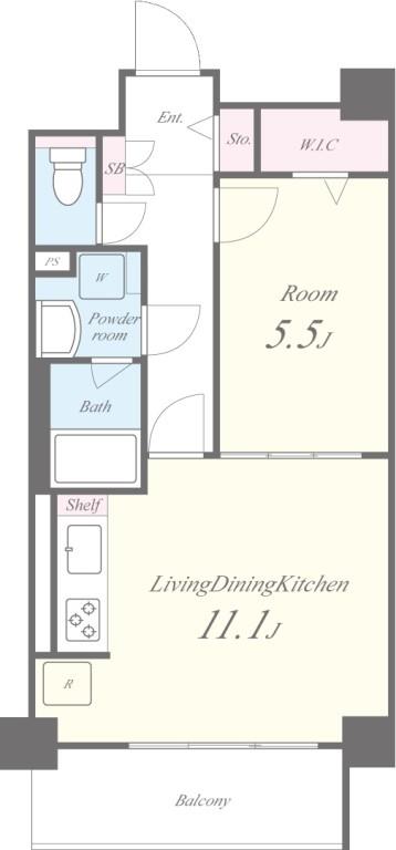 グーフォ クオーレ 間取り図