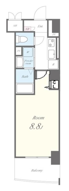 ニューボンデージ 間取り図