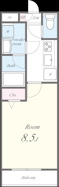 グレイスヴィラ光 間取り図