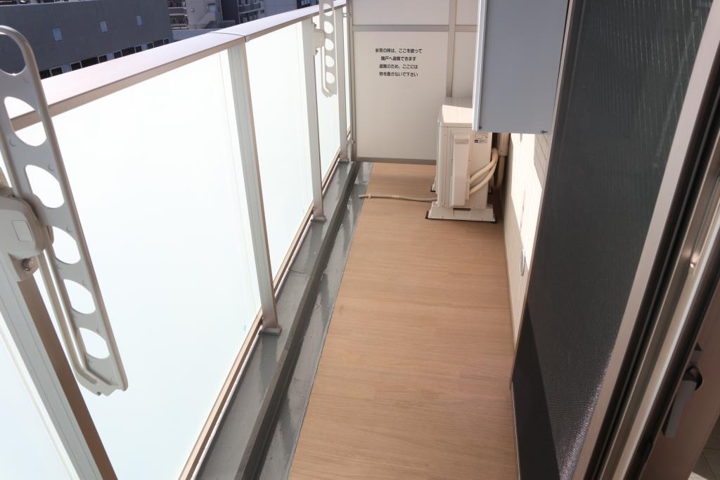 テ レジャンデール護国寺WEST ベランダ