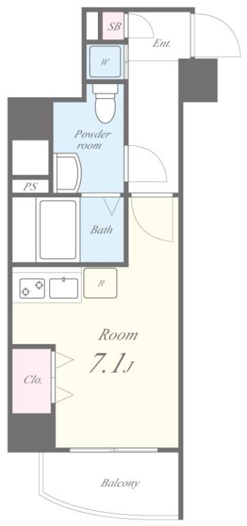 アヴァンタージュK 間取り図