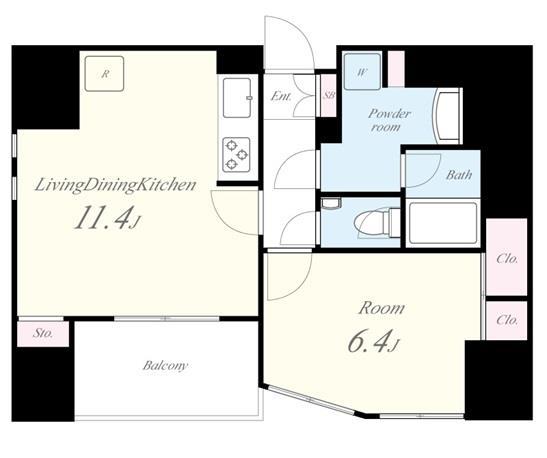 テアトル神南 間取り図