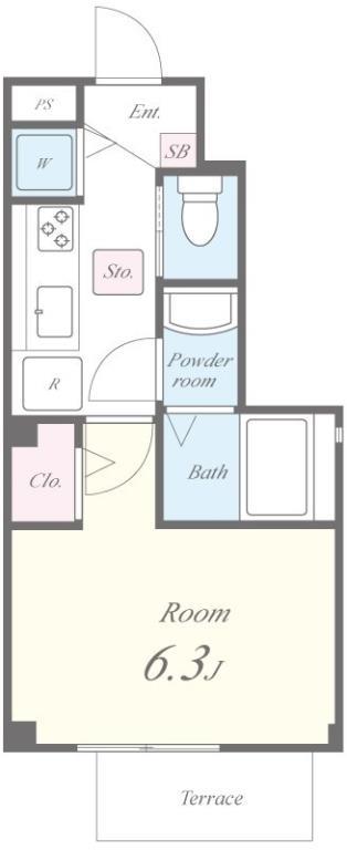コンフォート・サイト 間取り図