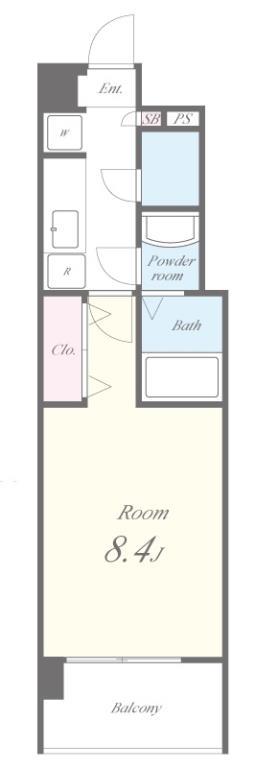 ケイウッドハウス 間取り図