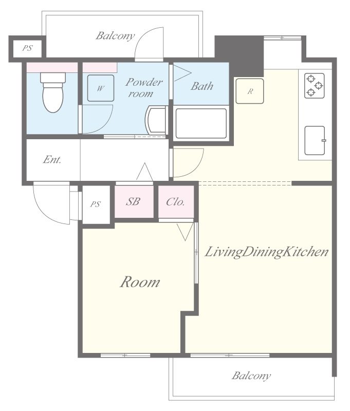 ViewTerrace売布Ⅲ 間取り図
