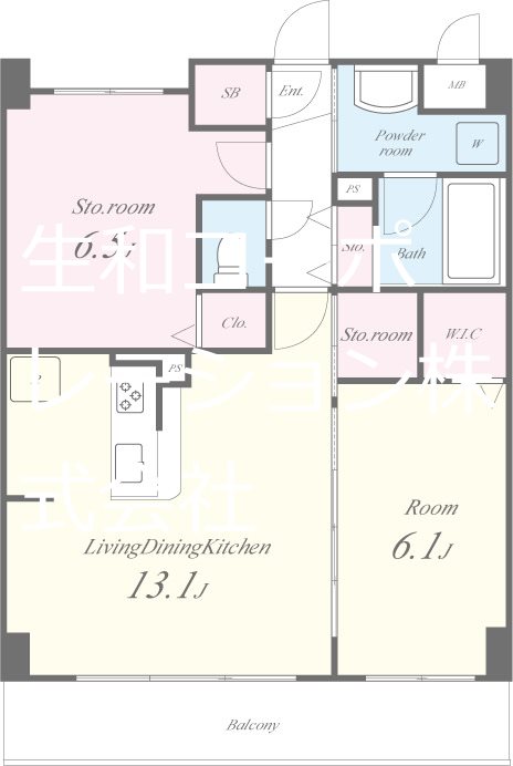 ピエールエスポア 間取り図