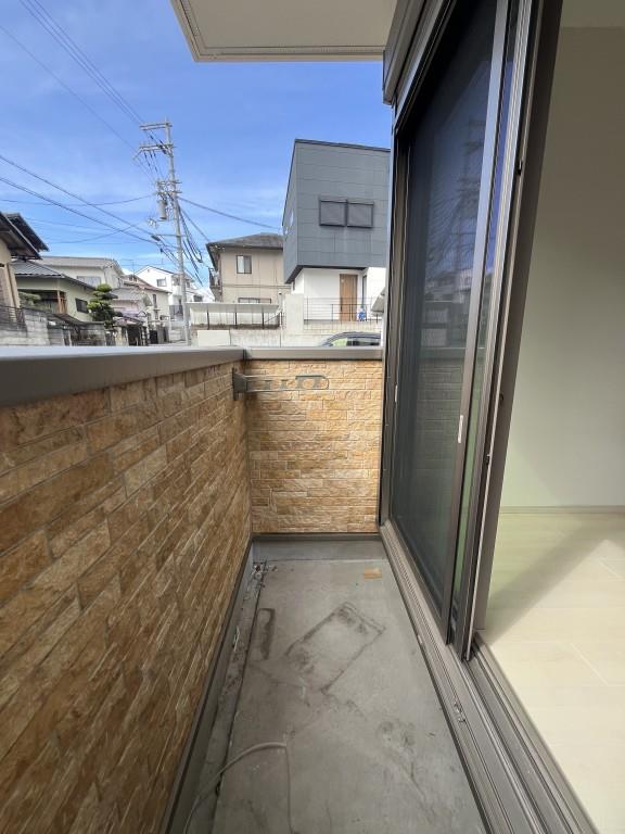 カーザ モンターニャ ベランダ