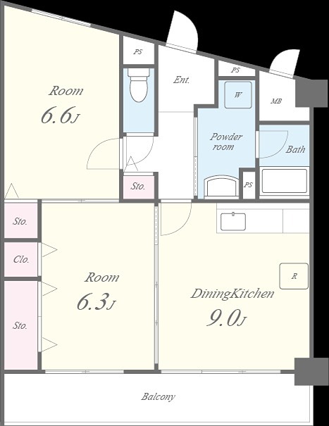 ミレニアム 間取り図