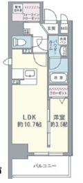 ソシオ心斎橋 間取り図