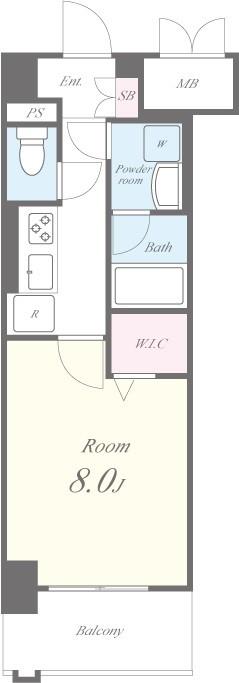 クリスタルガーデン ソレイユ 間取り図