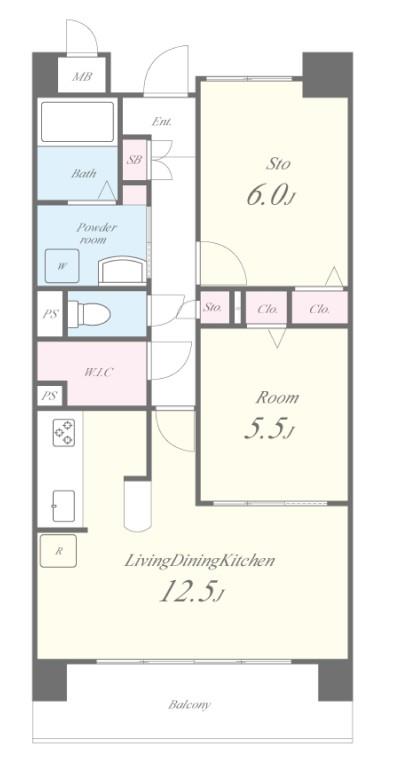 グリシーヌ 間取り図