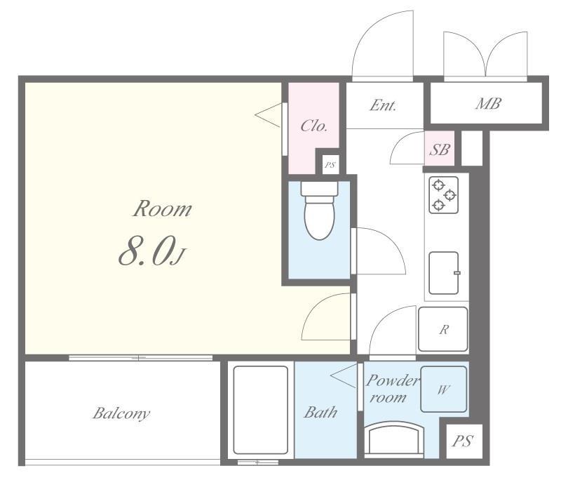 アーバンエムズ 間取り図