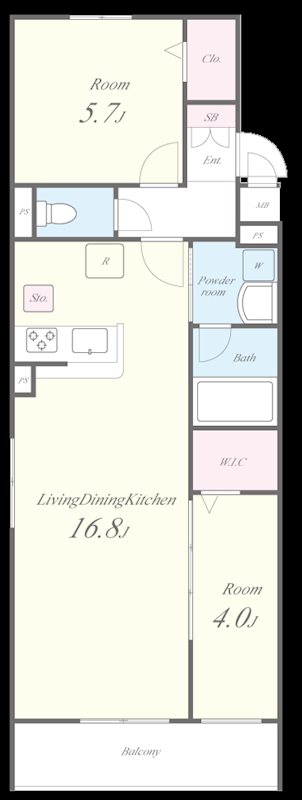 エストレラ 間取り図