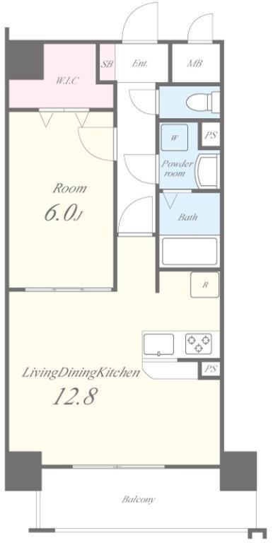 サニーコート向島 間取り図