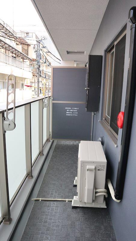 COMFORT RESIDENCE NIPPORI ベランダ