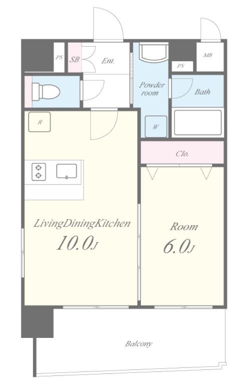 ESPERANZA AZABU 間取り図