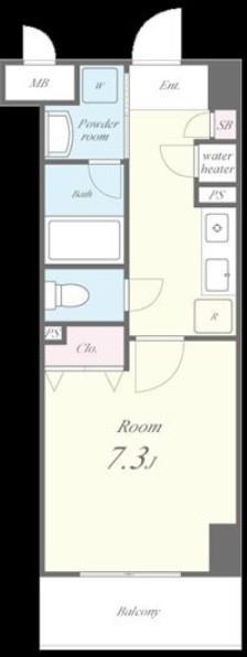 ヴェルドミール(兵庫) 間取り図