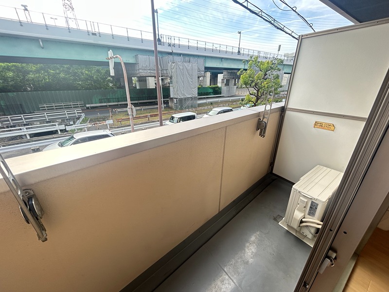 クレール鶴見 ベランダ