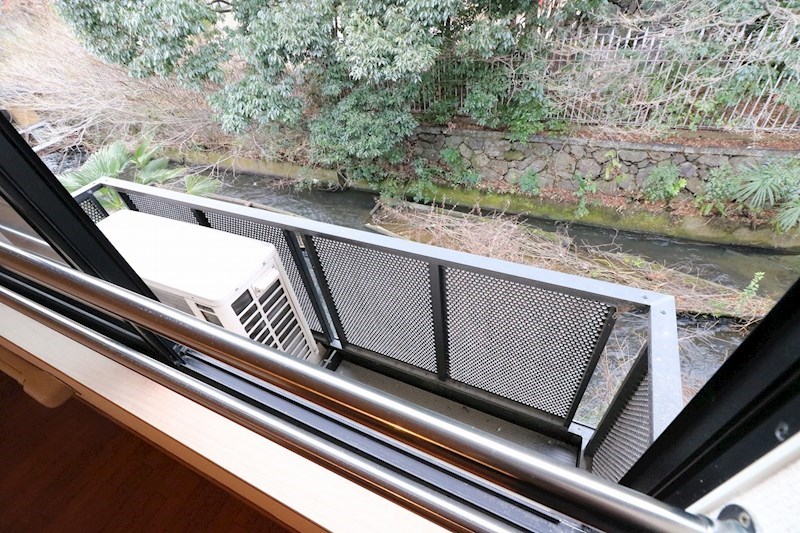 ボヌール嵐山 ベランダ