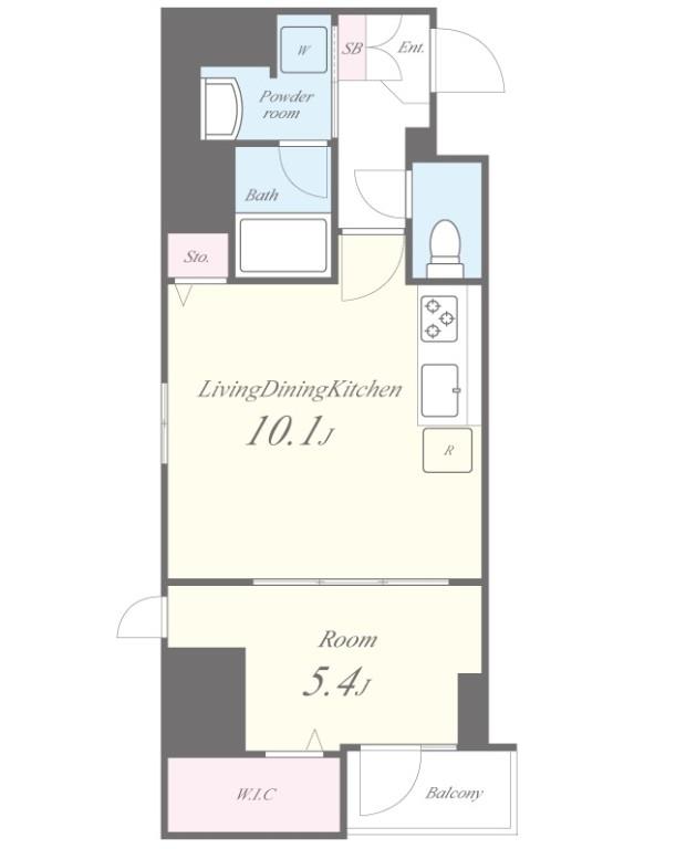 RAXA神田須田町 間取り図