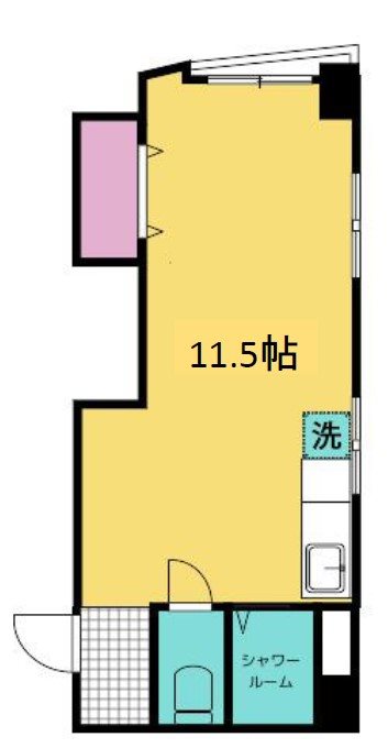 福島常盤マンション 間取り図