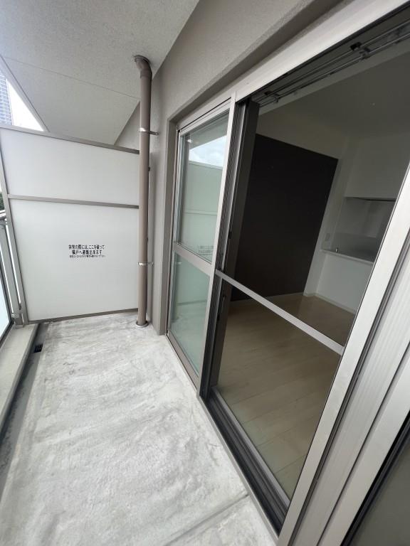 キャッスルビュー玉造上町台 ベランダ