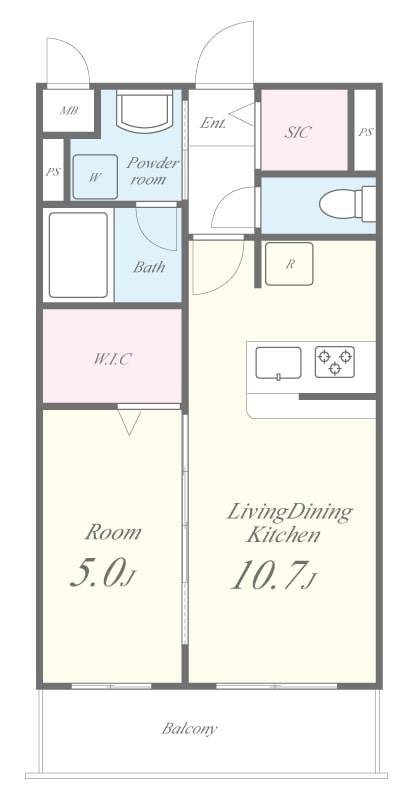 ノア伊丹湊町 間取り図