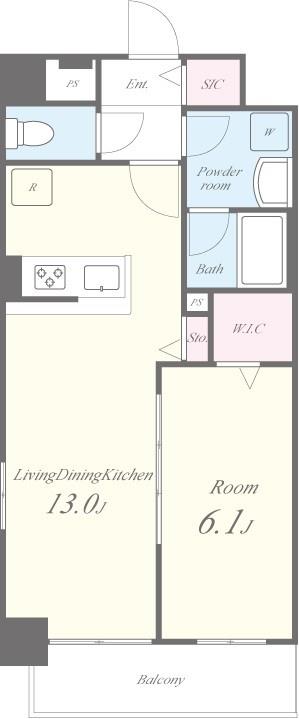 ベルミエール 間取り図