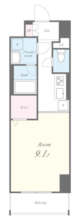Arise KitaKasai 間取り図