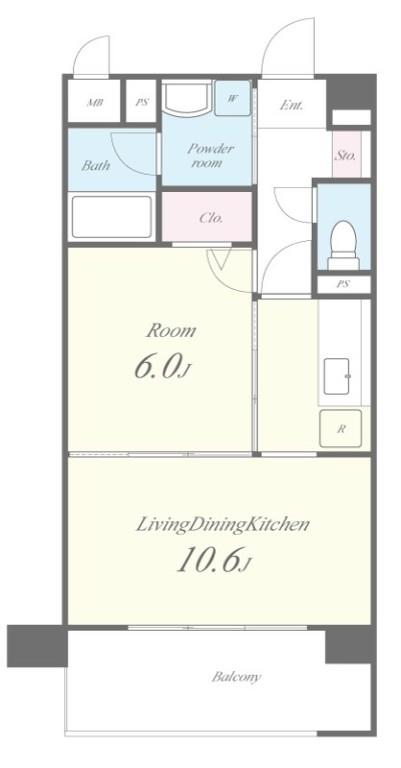 パールタウン 間取り図