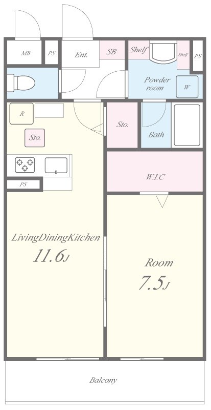 和泉ファーストラウンジ 間取り図