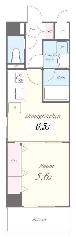 セボーンミナミスナ 間取り図