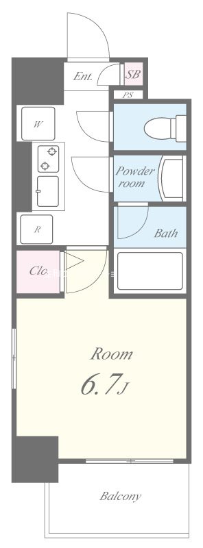 HONUAKALA YOKOHAMA 間取り図