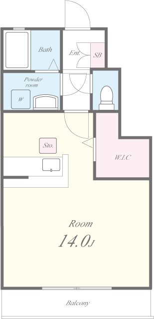 ティンカーベルRS 間取り図