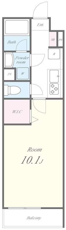 Noble Dwell 間取り図