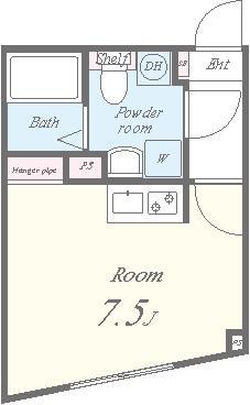 LAUREL豊町 間取り図