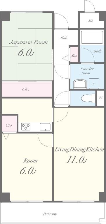 メゾンパルフェート 間取り図