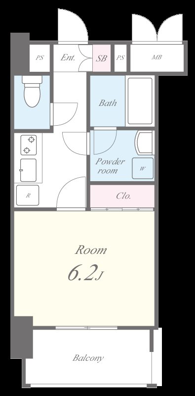 セイワパレス真田山公園南 間取り図