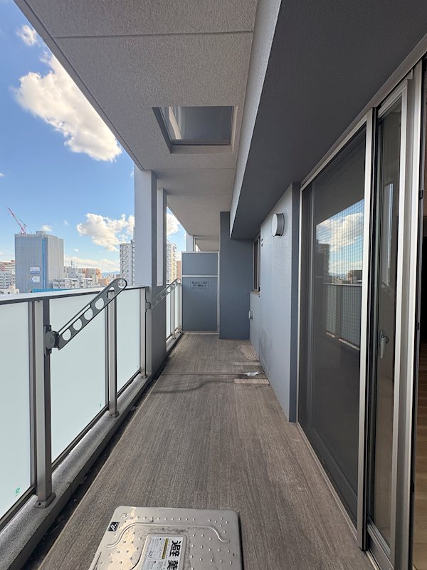 リアン城東 ベランダ