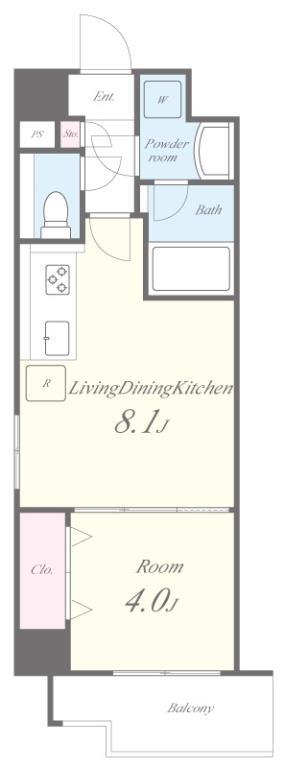 グランディア梅田ノース 間取り図